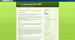 Desktop Screenshot of generaciocanparera2000.blogspot.com