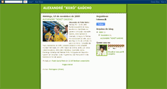 Desktop Screenshot of alexandregaucho.blogspot.com