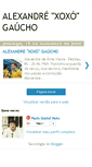 Mobile Screenshot of alexandregaucho.blogspot.com