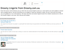 Tablet Screenshot of dreamylingerie.blogspot.com