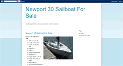 Desktop Screenshot of newport30.blogspot.com