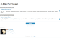 Tablet Screenshot of eldesiertoyeloasis.blogspot.com