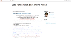 Desktop Screenshot of jasadaftarbpjs.blogspot.com