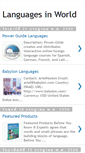 Mobile Screenshot of languagesearth.blogspot.com