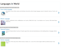 Tablet Screenshot of languagesearth.blogspot.com