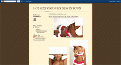 Desktop Screenshot of cocovick.blogspot.com