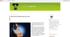 Desktop Screenshot of lucianomatosmarketingpolitico.blogspot.com