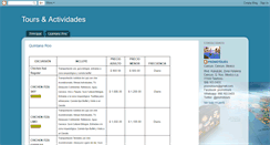 Desktop Screenshot of lista-tours-cancun.blogspot.com