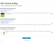 Tablet Screenshot of nrkarthick.blogspot.com