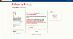 Desktop Screenshot of pmworks1.blogspot.com