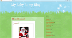 Desktop Screenshot of mybabybumpblog.blogspot.com