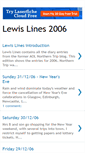 Mobile Screenshot of lewislines2006.blogspot.com