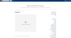Desktop Screenshot of imaginarioreal.blogspot.com