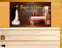 Tablet Screenshot of pinguim-na-estante.blogspot.com