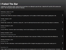 Tablet Screenshot of ifailedthebar.blogspot.com