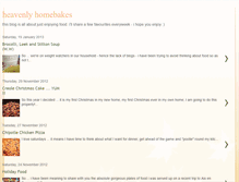 Tablet Screenshot of heavenlyhomebakes.blogspot.com