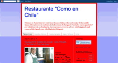 Desktop Screenshot of comoenchile.blogspot.com