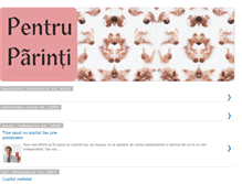 Tablet Screenshot of pentruparinti.blogspot.com