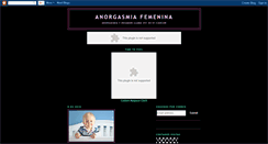 Desktop Screenshot of anorgasmiafemeninacancun.blogspot.com