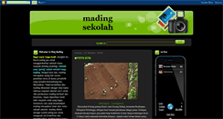 Desktop Screenshot of madingsekolahku.blogspot.com