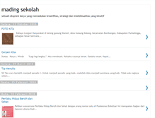 Tablet Screenshot of madingsekolahku.blogspot.com