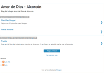 Tablet Screenshot of amordedios-alcorcon.blogspot.com