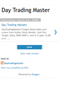 Mobile Screenshot of daytradingmaster.blogspot.com