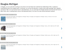 Tablet Screenshot of douglasmichigan.blogspot.com