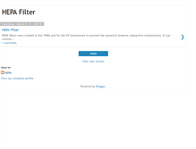 Tablet Screenshot of hepa-hepa-filter.blogspot.com