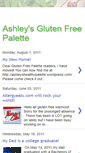 Mobile Screenshot of glutenfreepalette.blogspot.com