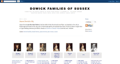 Desktop Screenshot of dowickfamiliesofsussex.blogspot.com