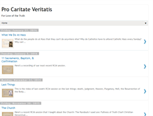 Tablet Screenshot of procaritateveritatis.blogspot.com