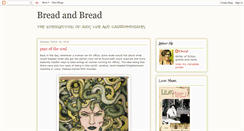 Desktop Screenshot of breadandbread.blogspot.com