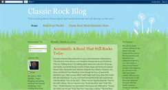 Desktop Screenshot of greatclassicrock.blogspot.com