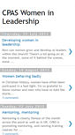 Mobile Screenshot of cpaswomeninleadership.blogspot.com