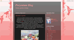 Desktop Screenshot of prezentum.blogspot.com