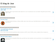 Tablet Screenshot of josedequesada.blogspot.com