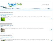 Tablet Screenshot of dynamicfuelsllc.blogspot.com