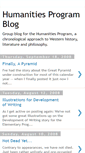 Mobile Screenshot of humanitiesprogram.blogspot.com