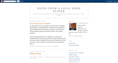 Desktop Screenshot of localhornplayer.blogspot.com