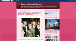 Desktop Screenshot of buenasnoticiasyciudadanis.blogspot.com
