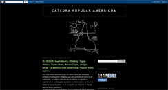 Desktop Screenshot of catedrapopularamerrikua.blogspot.com