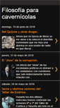 Mobile Screenshot of filosofiacavernicolas.blogspot.com