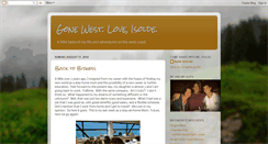 Desktop Screenshot of gonewestloveisolde.blogspot.com