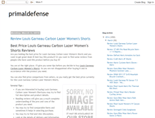 Tablet Screenshot of primaldefense.blogspot.com