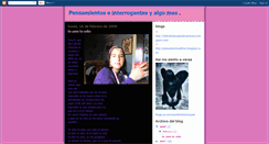 Desktop Screenshot of pensamientos-fran.blogspot.com