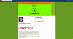 Desktop Screenshot of goodlifegranola.blogspot.com