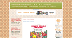 Desktop Screenshot of kosherdietcookbooktoreview.blogspot.com