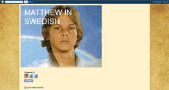 Desktop Screenshot of matthewinsweish.blogspot.com