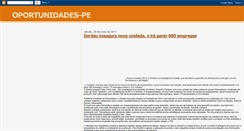 Desktop Screenshot of oportunidades-pe.blogspot.com